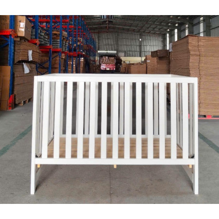 SM Crib White : Nôi + Giường Cũi Đa Chức Năng ( Có Phụ Kiện )